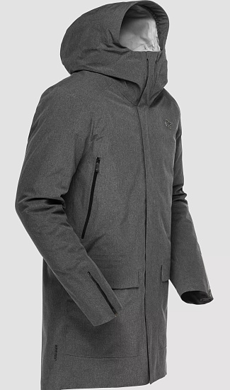 Куртка мужская Norrona Oslo Gore-Tex Down850 Parka Caviar - Фото 11 большая