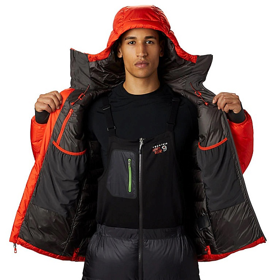 Куртка мужская Mountain Hardwear Nilas Orange - Фото 8 большая
