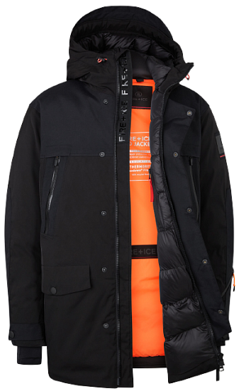 Парка мужская Bogner Fire+Ice Jesper-T Black - Фото 2 большая