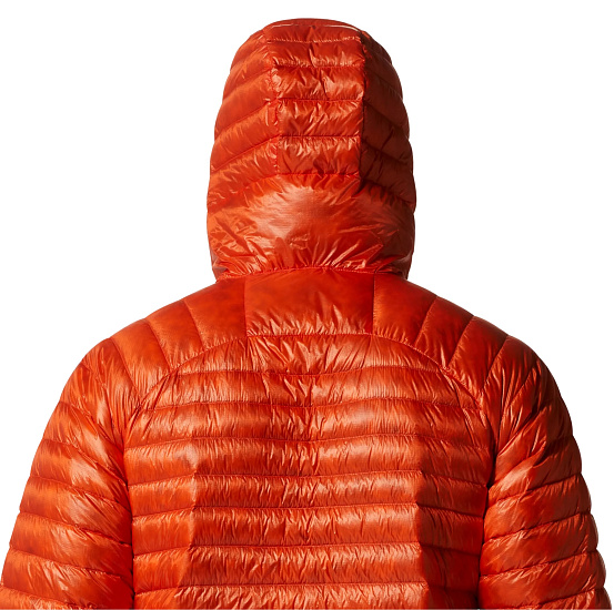 Куртка мужская Mountain Hardwear Ghost Whisperer UL Hoody State Orange - Фото 6 большая