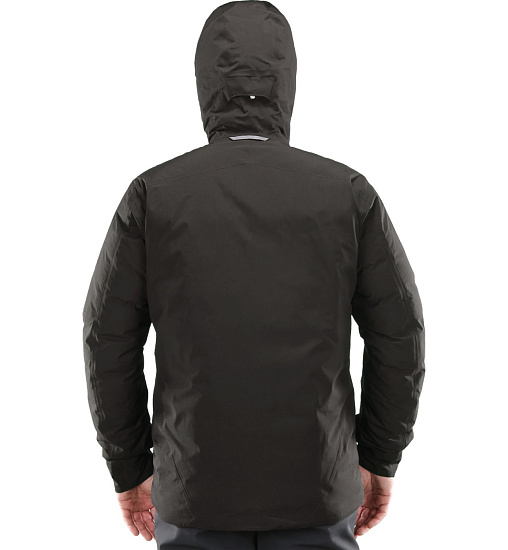 Куртка мужская Haglofs Niva Proof Down True Black - Фото 4 большая