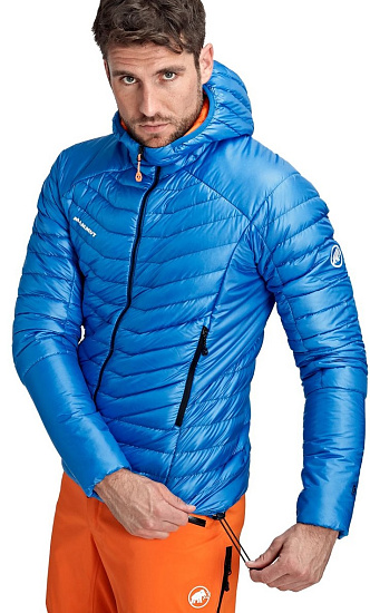 Куртка мужская Mammut Eigerjoch Advanced IN Hooded Azurit - Фото 4 большая