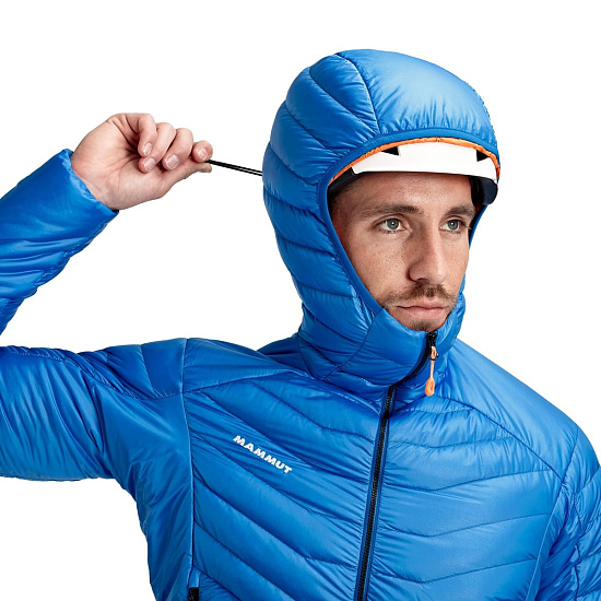 Куртка мужская Mammut Eigerjoch Advanced IN Hooded Azurit - Фото 6 большая