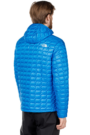 Куртка мужская The North Face Thermoball Hoody Bomber Blue - Фото 6 большая