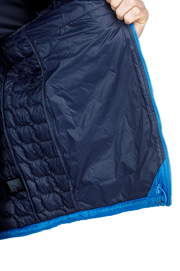 Куртка мужская The North Face Thermoball Hoody Bomber Blue - Фото 7 большая