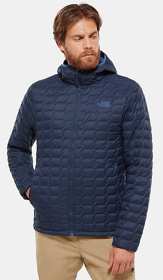 Куртка мужская The North Face Thermoball Hoody Urban Navy Matt - Фото 3 большая