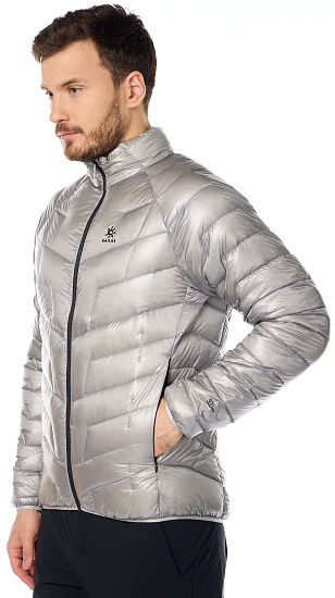 Куртка мужская Kailas Mont Lightweight Down Water-Repellent Metal Gray - Фото 2 большая