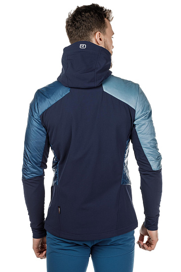 Куртка мужская Ortovox Swisswool Piz Palu Night Blue - Фото 6 большая