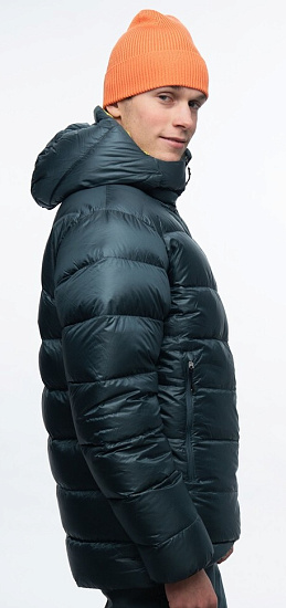 Куртка мужская Bergans Senja Down Orion Blue/Green Oasis - Фото 3 большая