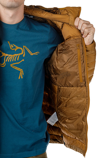 Куртка мужская Arcteryx Cerium LT Hoody Yukon - Фото 7 большая