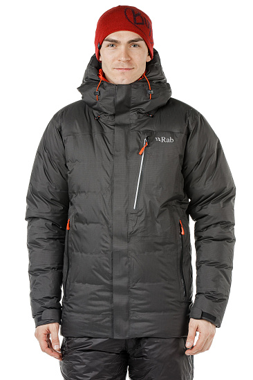 Куртка мужская Rab Resolution Black - Фото 3 большая