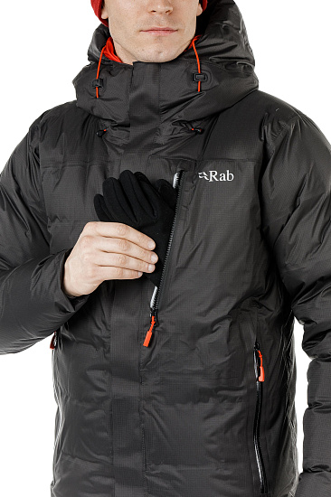 Куртка мужская Rab Resolution Black - Фото 6 большая