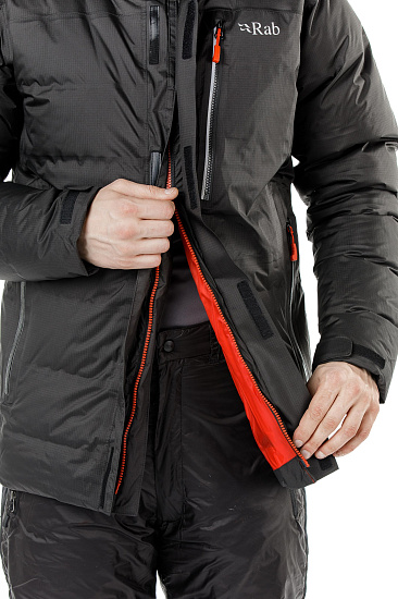 Куртка мужская Rab Resolution Black - Фото 9 большая