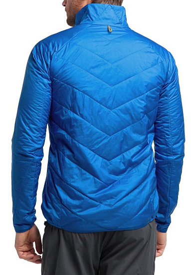Куртка мужская Haglofs L.I.M Barrier Storm Blue - Фото 4 большая