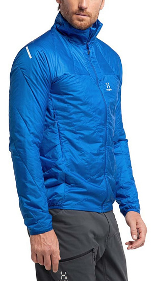 Куртка мужская Haglofs L.I.M Barrier Storm Blue - Фото 5 большая