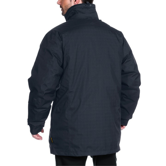Куртка мужская Jack Wolfskin ANCHORAGE PARKA Night Blue - Фото 4 большая