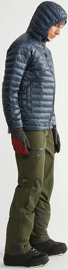 Куртка мужская Klattermusen Lopt Hood Indigo Blue - Фото 4 большая