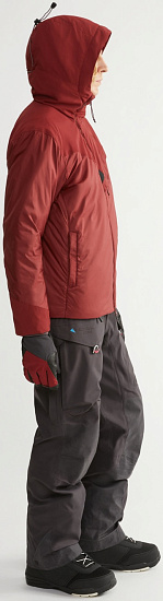 Куртка мужская Klattermusen Urd Hood Madder Red - Фото 3 большая