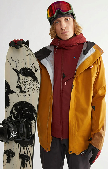 Куртка мужская Klattermusen Urd Hood Madder Red - Фото 5 большая