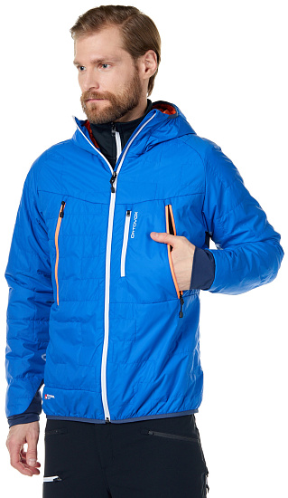 Куртка мужская Ortovox Swisswool Piz Boe Just Blue - Фото 2 большая