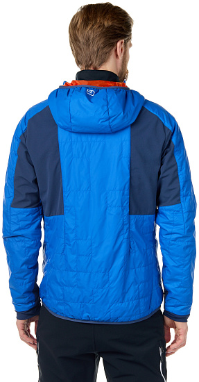 Куртка мужская Ortovox Swisswool Piz Boe Just Blue - Фото 3 большая