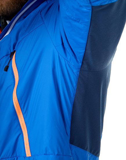 Куртка мужская Ortovox Swisswool Piz Boe Just Blue - Фото 5 большая