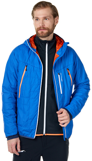 Куртка мужская Ortovox Swisswool Piz Boe Just Blue - Фото 6 большая