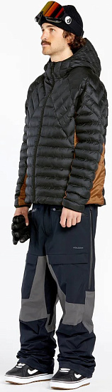 Куртка мужская Volcom Stone Cyclone Black - Фото 4 большая
