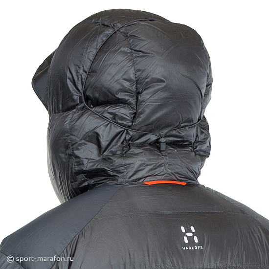 Куртка мужская Haglofs Mojo Down Hood Magnetite - Фото 6 большая