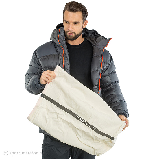 Куртка мужская Haglofs Mojo Down Hood Magnetite - Фото 8 большая