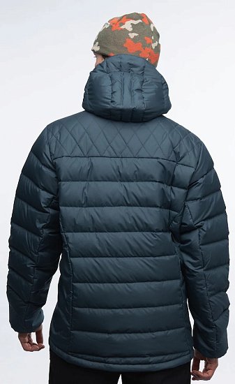 Куртка мужская Bergans Roros Down Hybrid Orion Blue - Фото 3 большая