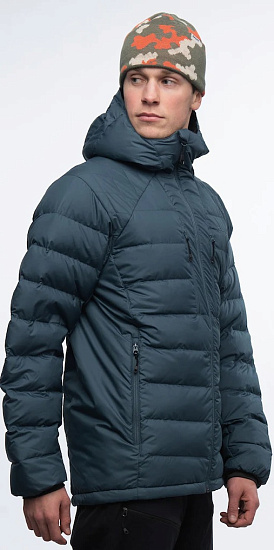 Куртка мужская Bergans Roros Down Hybrid Orion Blue - Фото 5 большая