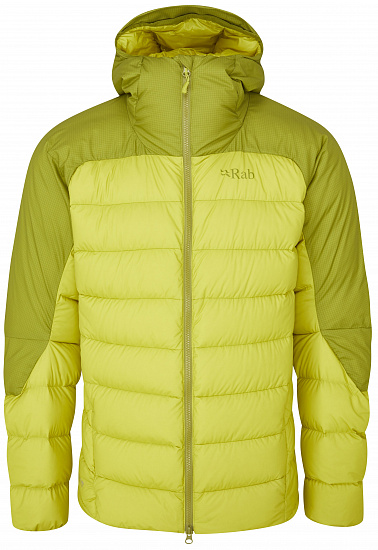 Куртка мужская Rab Infinity Alpine Aspen Green/Zest - Фото 1 большая