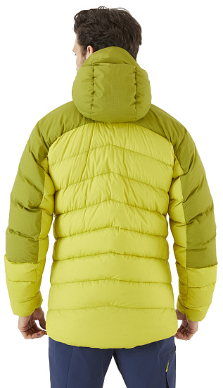 Куртка мужская Rab Infinity Alpine Aspen Green/Zest - Фото 4 большая