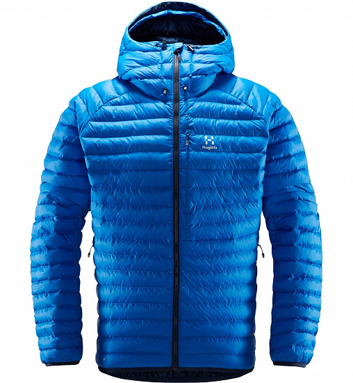 Куртка мужская Haglofs Essens Mimic Hood Storm Blue/Tarn Blue - Фото 1 большая