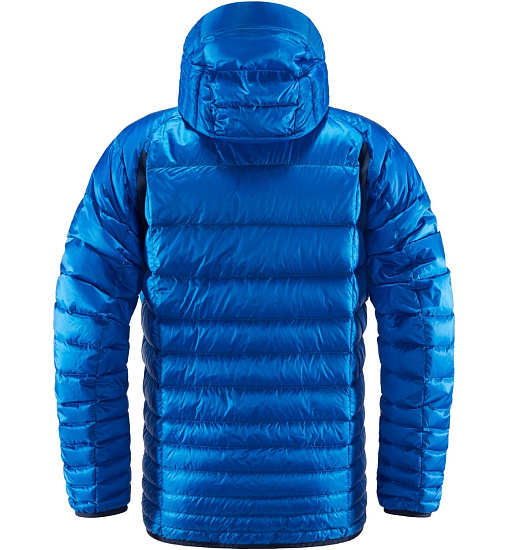 Куртка мужская Haglofs Essens Down Hood Storm Blue/Tarn Blue - Фото 2 большая