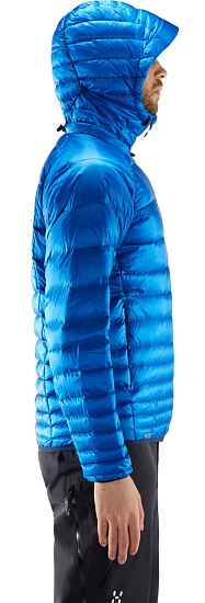 Куртка мужская Haglofs Essens Down Hood Storm Blue/Tarn Blue - Фото 4 большая