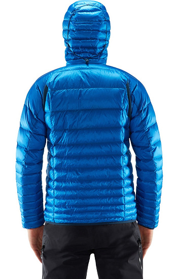 Куртка мужская Haglofs Essens Down Hood Storm Blue/Tarn Blue - Фото 5 большая