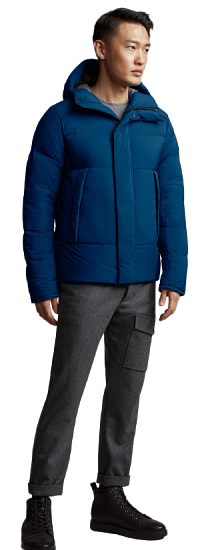 Куртка мужская Canada Goose Armstrong Hoody Pacific Blue - Фото 5 большая