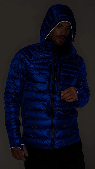 Куртка мужская Canada Goose Hybridge Lite Hoody-Q-PBI Royal Pbi Blue - Фото 3 большая