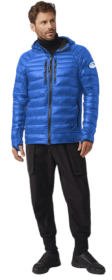 Куртка мужская Canada Goose Hybridge Lite Hoody-Q-PBI Royal Pbi Blue - Фото 5 большая