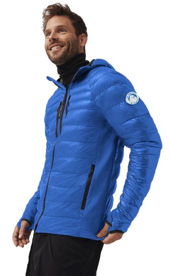 Куртка мужская Canada Goose Hybridge Lite Hoody-Q-PBI Royal Pbi Blue - Фото 6 большая