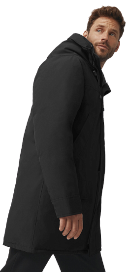 Куртка мужская Canada Goose Langford Parka -Fusion Black - Фото 7 большая