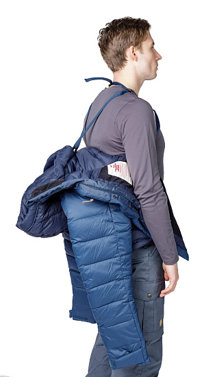 Куртка мужская Fjallraven Keb Expedition Down Storm-Night Sky - Фото 4 большая