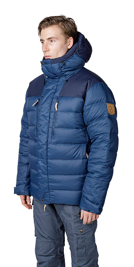 Куртка мужская Fjallraven Keb Expedition Down Storm-Night Sky - Фото 8 большая