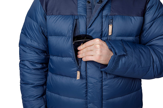 Куртка мужская Fjallraven Keb Expedition Down Storm-Night Sky - Фото 14 большая