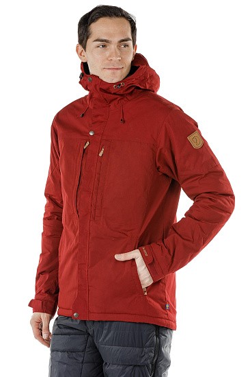 Куртка мужская Fjallraven Skogso Padded Red Oak - Фото 7 большая