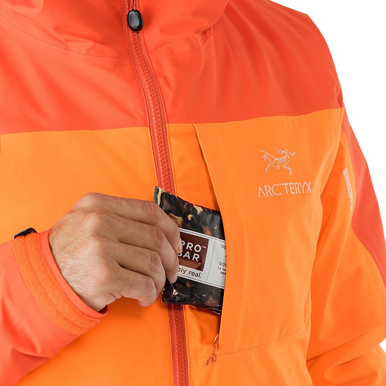 Куртка мужская Arcteryx Kappa Hoody Stellar Orange - Фото 5 большая