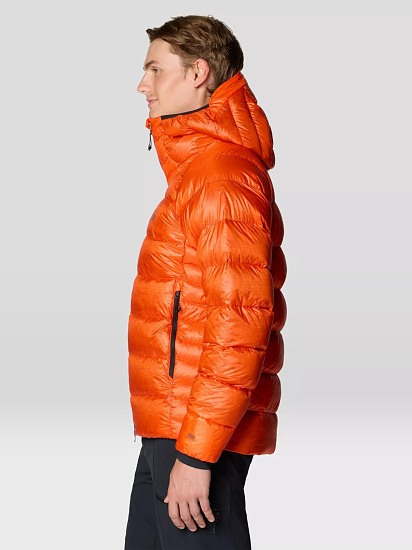 Куртка мужская Mountain Hardwear Phantom Alpine Down Hooded State Orange - Фото 2 большая