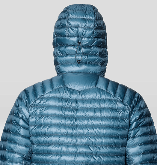 Куртка мужская Mountain Hardwear Ghost Whisperer Hoody Adriatic Blue - Фото 6 большая